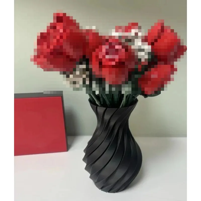 Kids Toys Lego - 1pc Vase for Lego Bouquet Roses