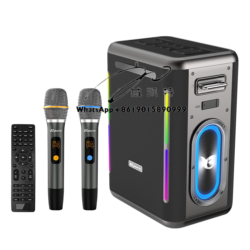 Kids Microphone Karaoke - X15 400W Karaoke Machine, Stereo Bass