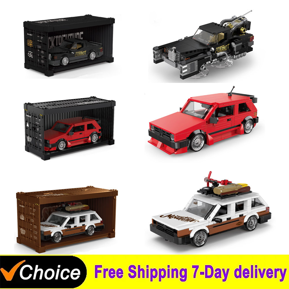Kids Toys Lego - Creative City Retro Sedan Camping Car