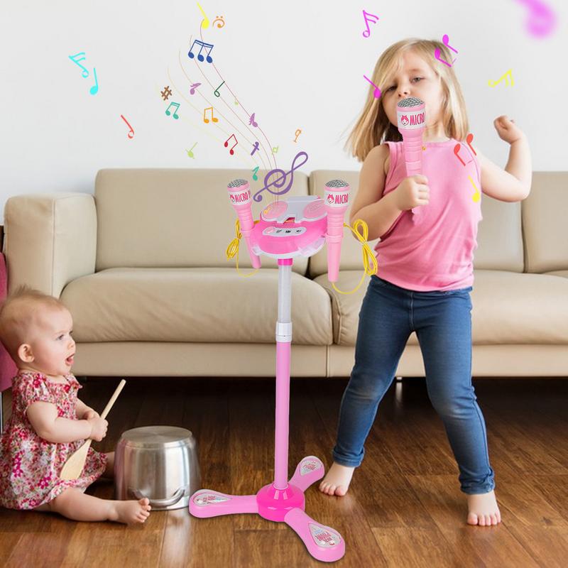 Kids Microphone Karaoke - Children's Microphone with Stand Karaoke Machine