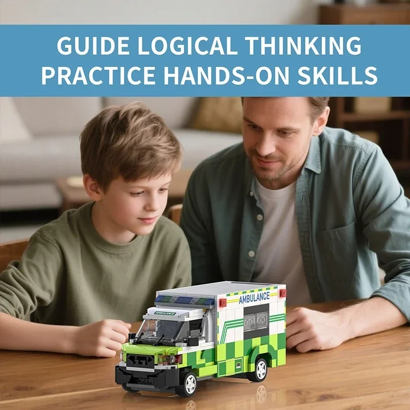 London Ambulance MOC Block Set - đánh giá và giá Kids Toys London