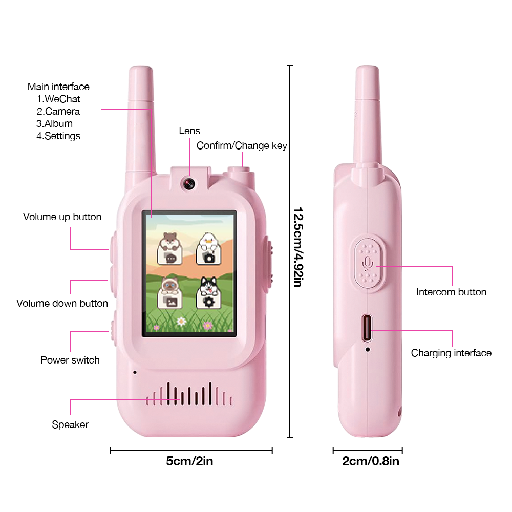 Kids Rechargeable Video Walkie - đánh giá và giá Toys For Kids Video