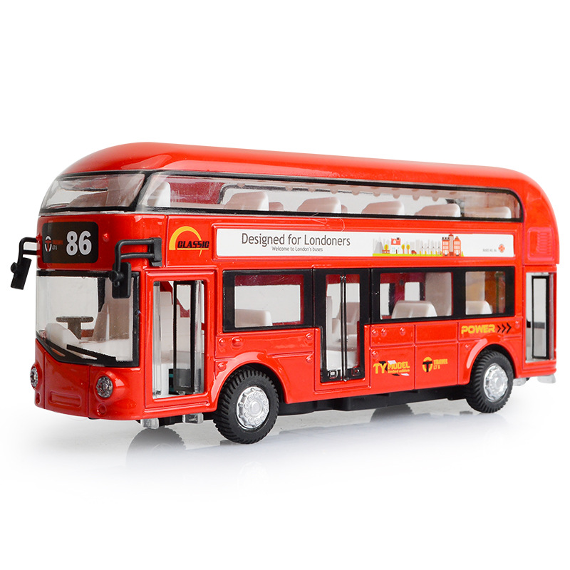 17CM Double Decker London Bus  - đánh giá và giá Kids Toys London