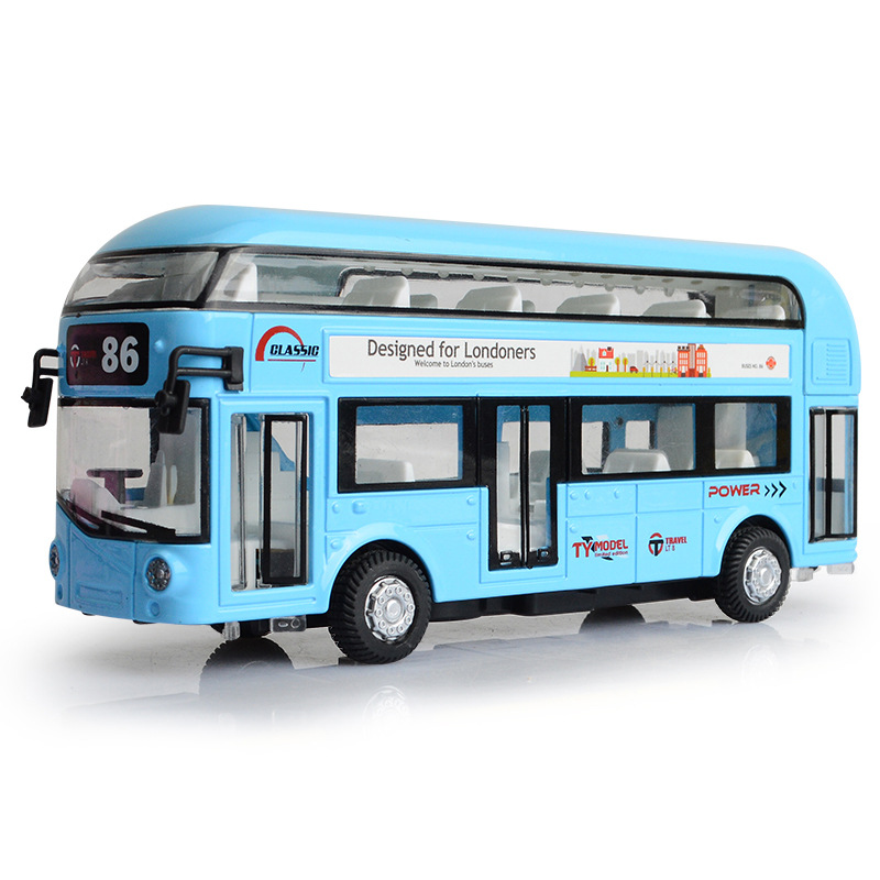 17CM Double Decker London Bus  - đánh giá và giá Kids Toys London