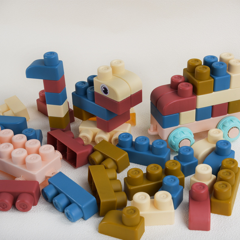 DIY Baby Soft Rubber Big Parti - đánh giá và giá Kids Toys Lego