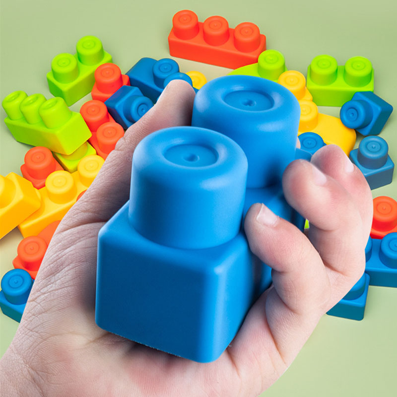 DIY Baby Soft Rubber Big Parti - đánh giá và giá Kids Toys Lego
