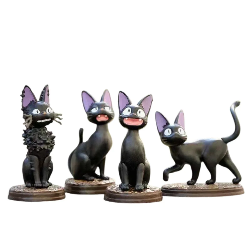 6pcs/set Cartoon Black Cat Jij - đánh giá và giá Kids Toys Jiji