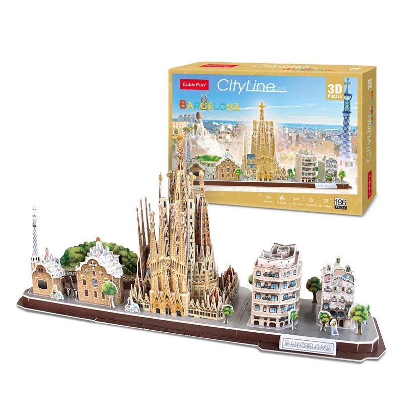 3D Puzzle Game DIY Toy Paper M - đánh giá và giá Kids Toys London