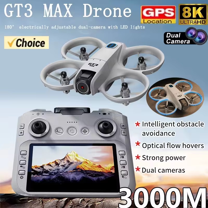 2026 GT3Max HD 8K RC Drone wit - đánh giá và giá Toys For Kids Video