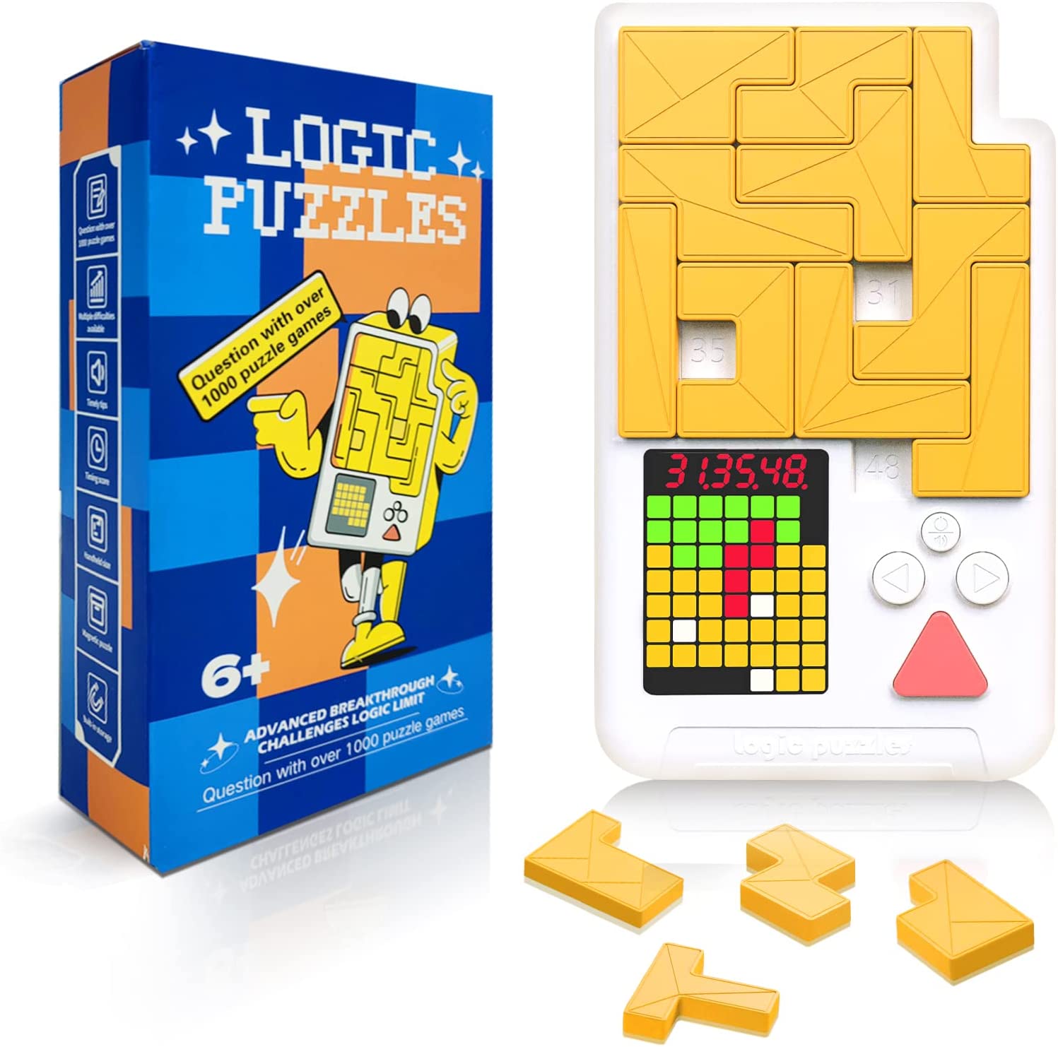 Magnetic Logic Jigsaw Handheld - đánh giá và giá Kids Toys Under 1000