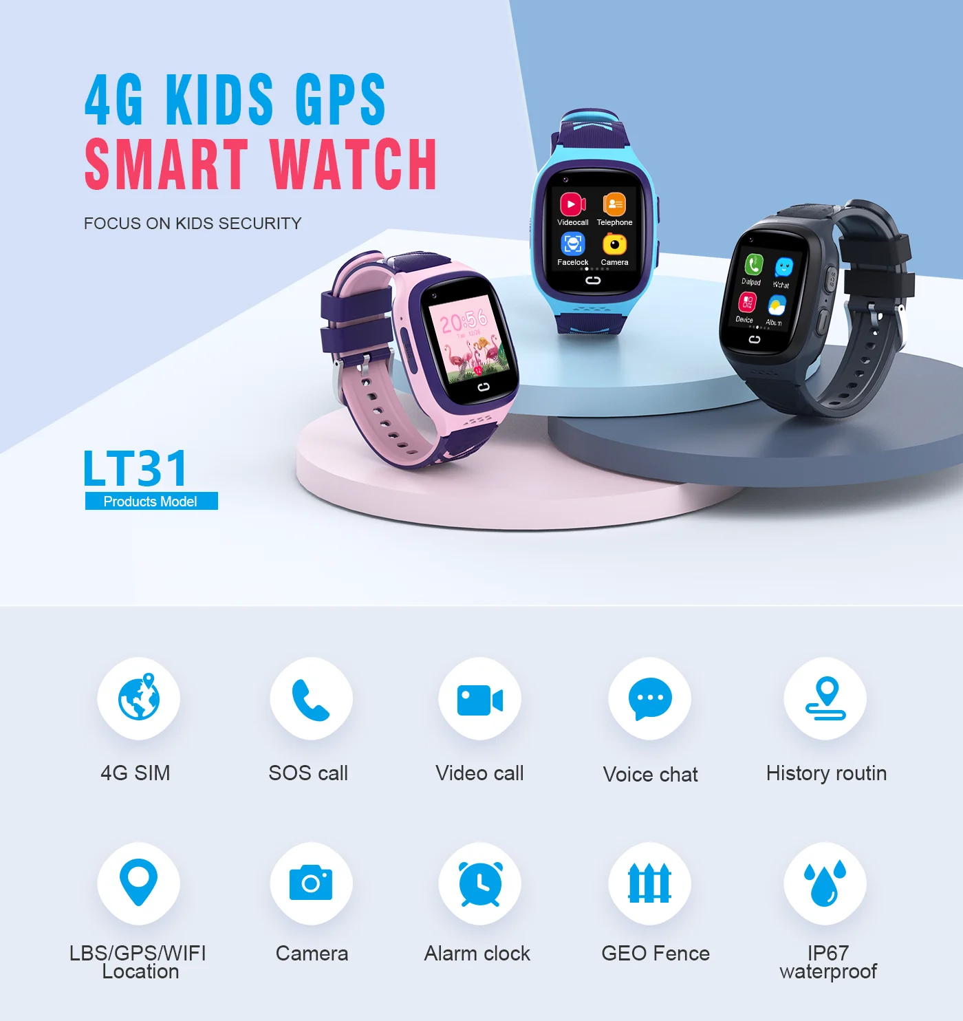 4G Kids Smartwatch SOS Waterpr - đánh giá và giá Kids Toys Youtube