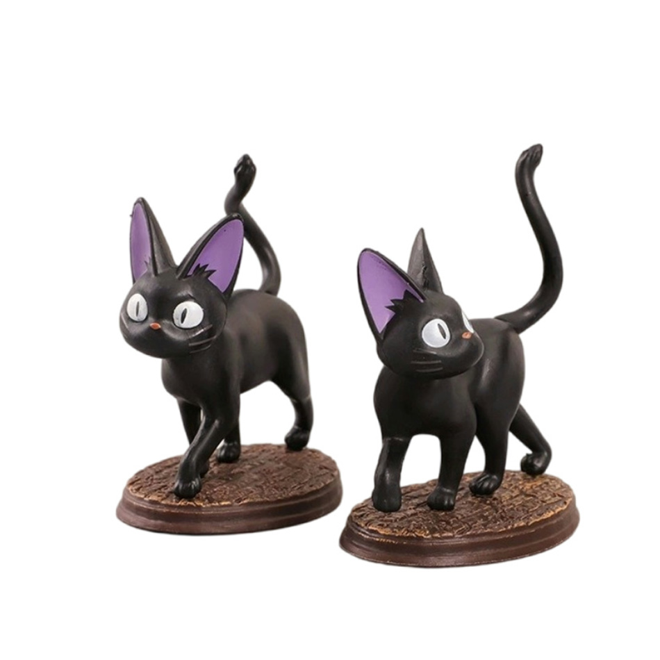 6pcs/set Cartoon Black Cat Jij - đánh giá và giá Kids Toys Jiji