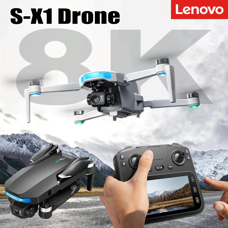 Lenovo S-X1 Drone 8K HD Profes - đánh giá và giá Toys For Kids Video