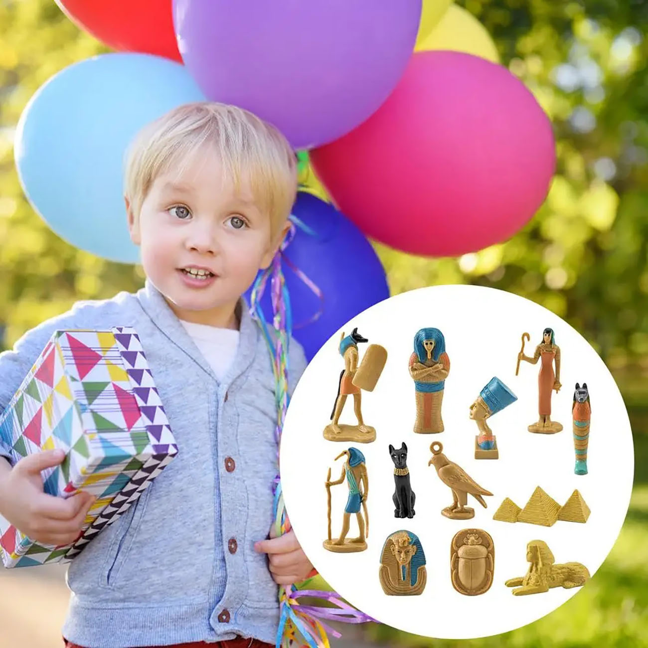 1 Set Of 12 Simulation Egyptia - đánh giá và giá Kids Toys Egypt