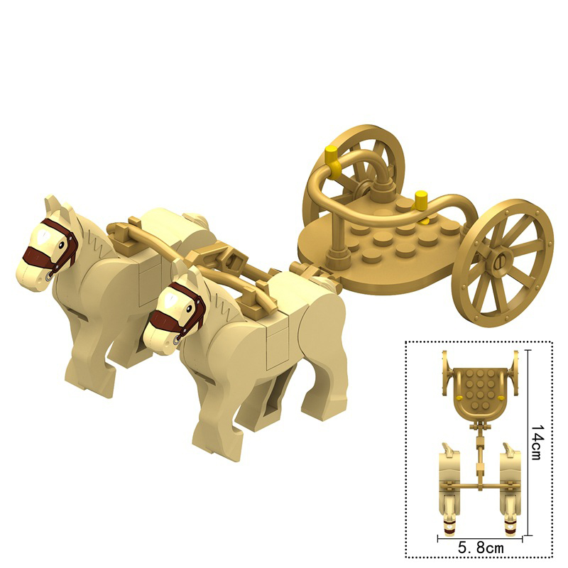 MOC Ancient Egyptian Carriage  - đánh giá và giá Kids Toys Egypt