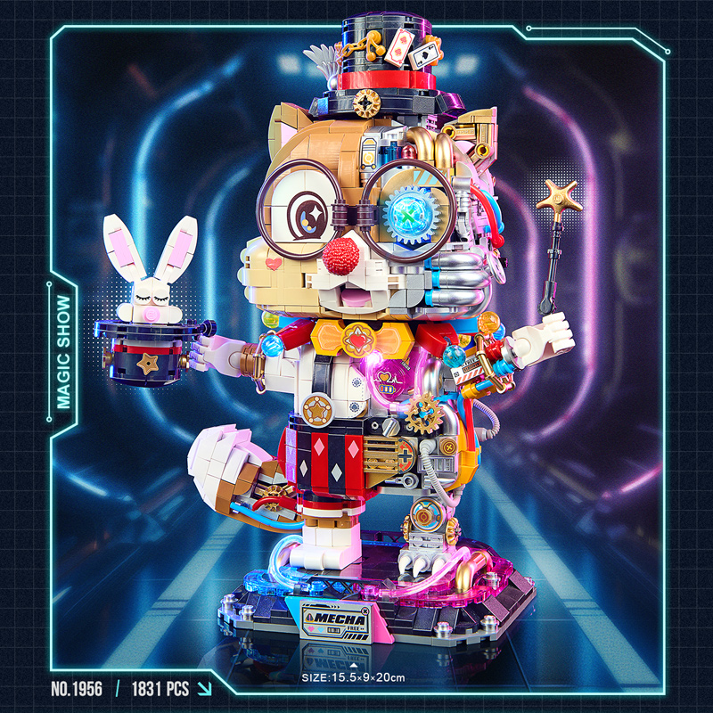 LOZ-1956 Luminous mechanical S - đánh giá và giá Kids Toys Lego