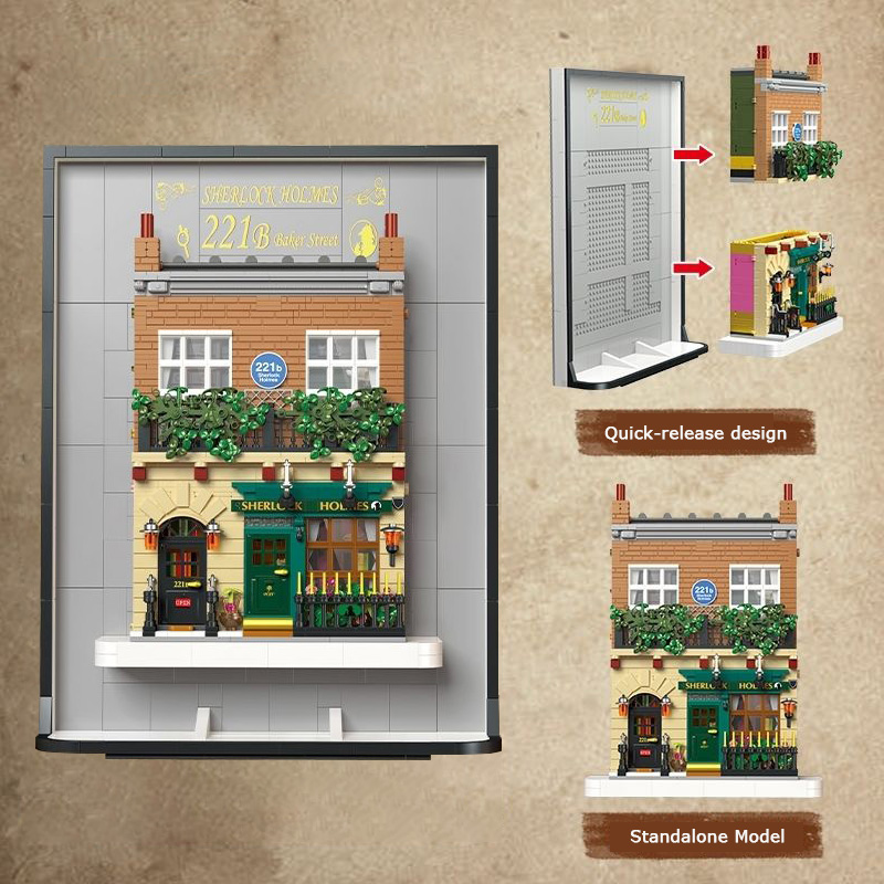 Sherlock Holmes House Building - đánh giá và giá Kids Toys London