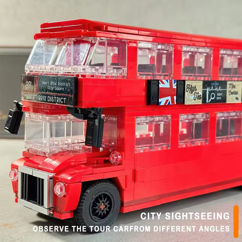 745PCS London Bus Model Bricks - đánh giá và giá Kids Toys London