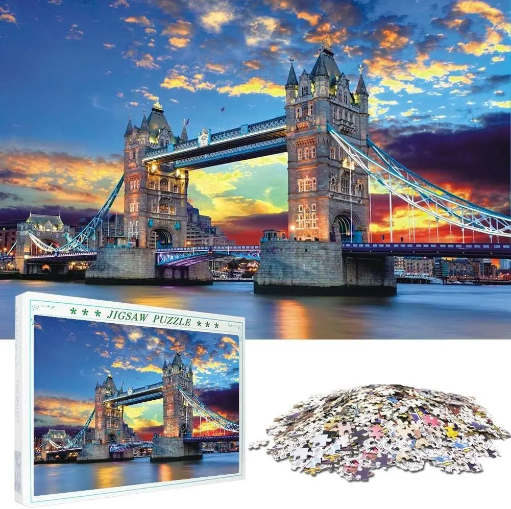 1000 Piece Famous Scenery Jigs - đánh giá và giá Kids Toys London