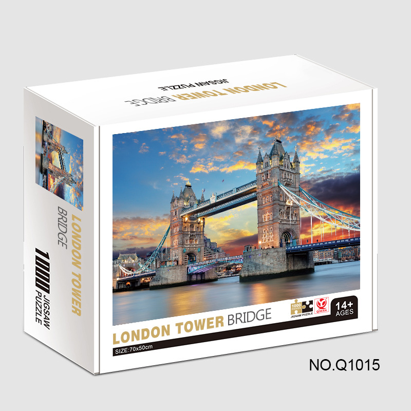 1000 Piece Famous Scenery Jigs - đánh giá và giá Kids Toys London