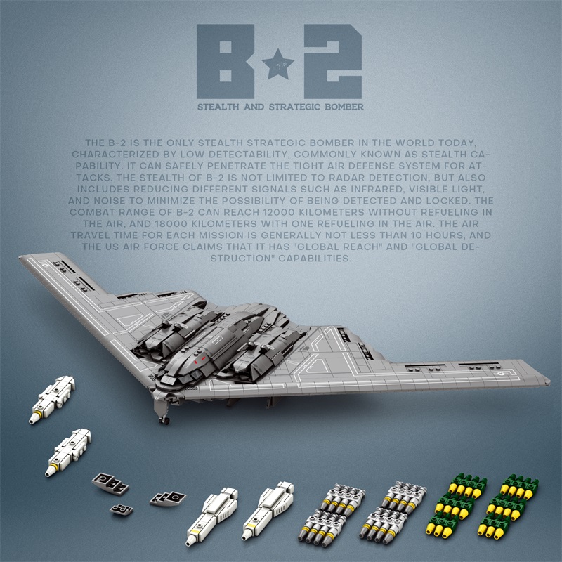 B2 Military Stealth And Strate - đánh giá và giá Kids Toys Lego