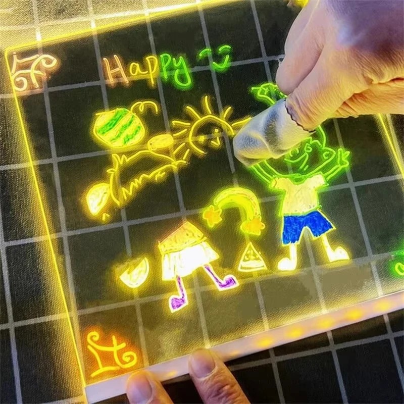 Magic Glow Kids Drawing Board: - đánh giá và giá Kids Toys Drawing