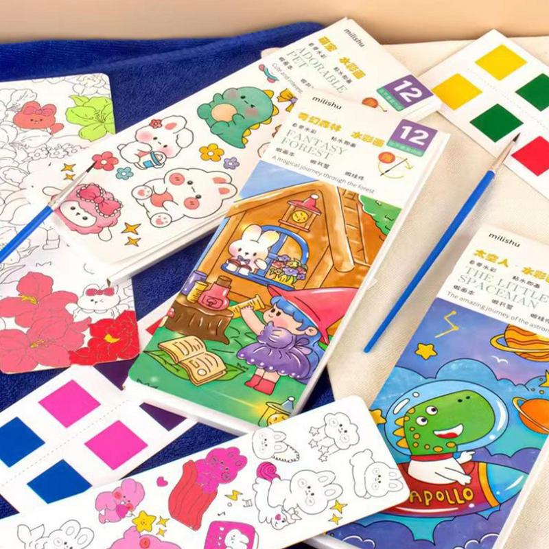 Water Color Pigment Paint Draw - đánh giá và giá Kids Toys Drawing