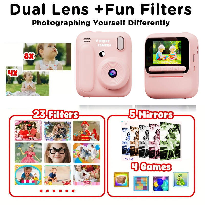 Kids Instant Color Printing Ca - đánh giá và giá Toys For Kids Video