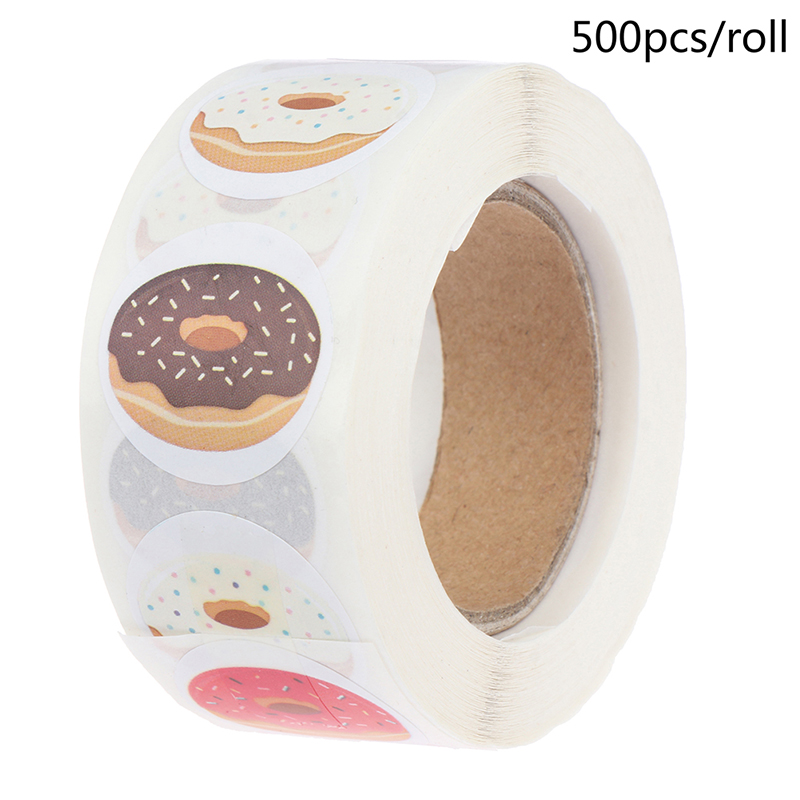 500pcs/roll Donuts Thank You S - đánh giá và giá Kids Toys Packaging