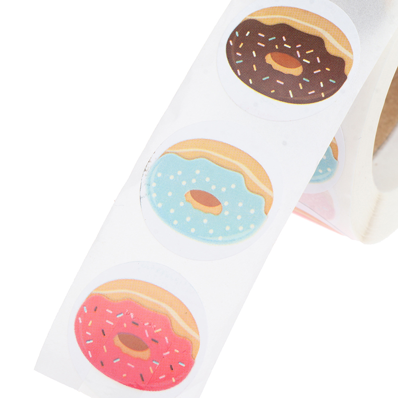 500pcs/roll Donuts Thank You S - đánh giá và giá Kids Toys Packaging