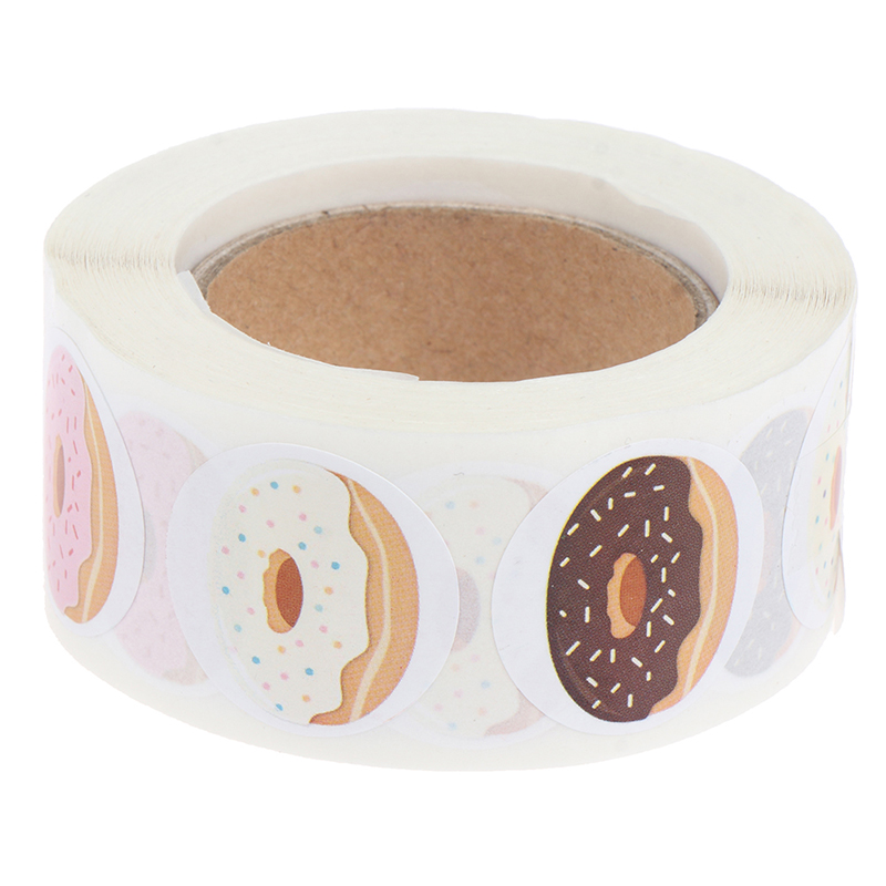 500pcs/roll Donuts Thank You S - đánh giá và giá Kids Toys Packaging
