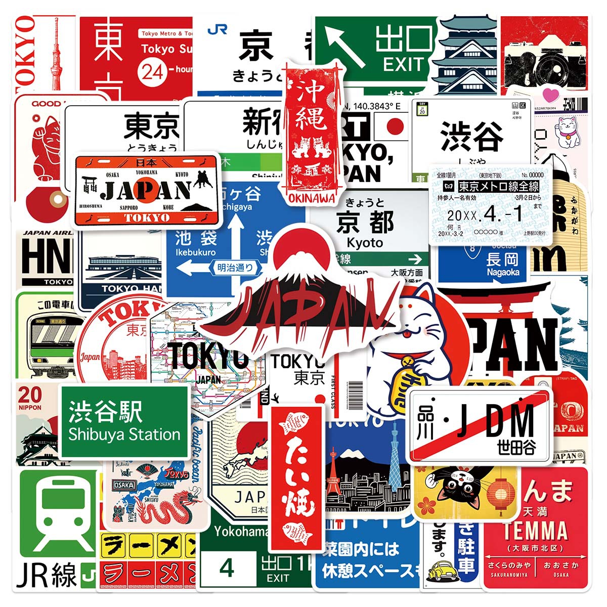 50PCS Japanese-Style Urban Log - đánh giá và giá Kids Toys Logo