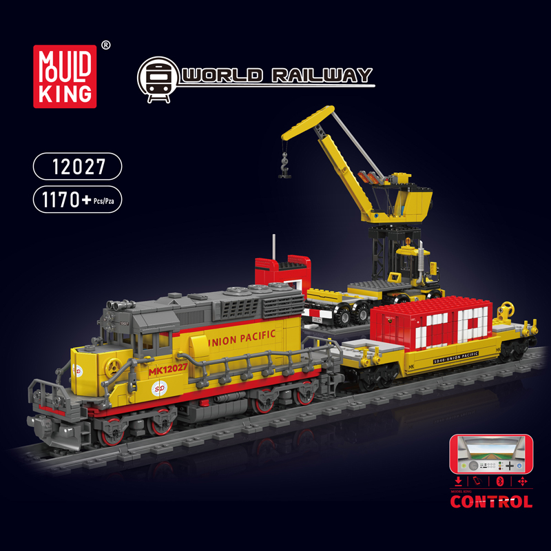 Mould King 12027 Technical Tra - đánh giá và giá Kids Toys Lego