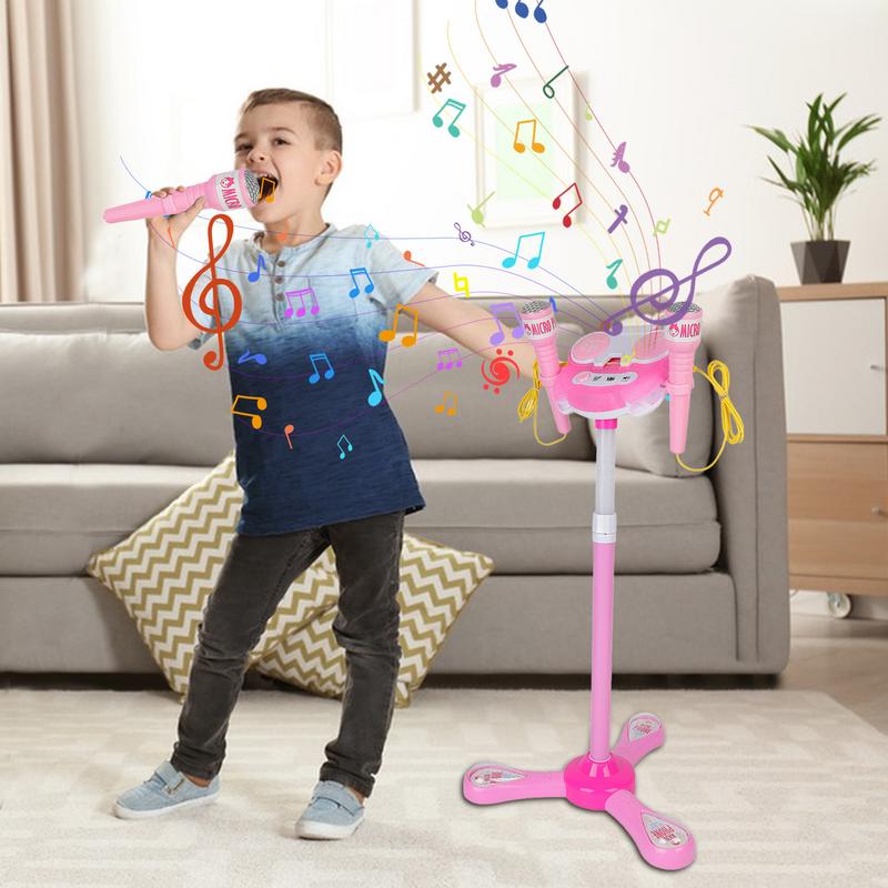 Children's Microphone with Sta - đánh giá và giá Kids Microphone Karaoke
