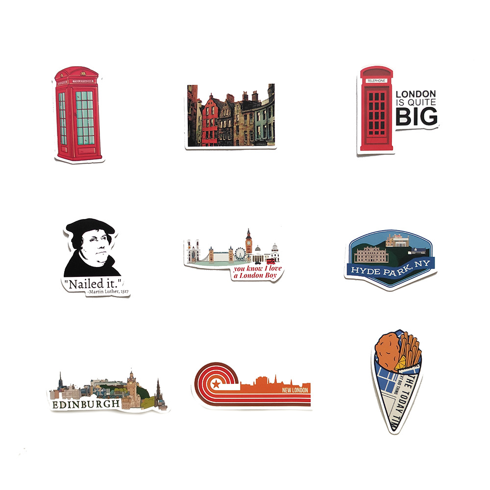 50pcs London England Stickers  - đánh giá và giá Kids Toys London