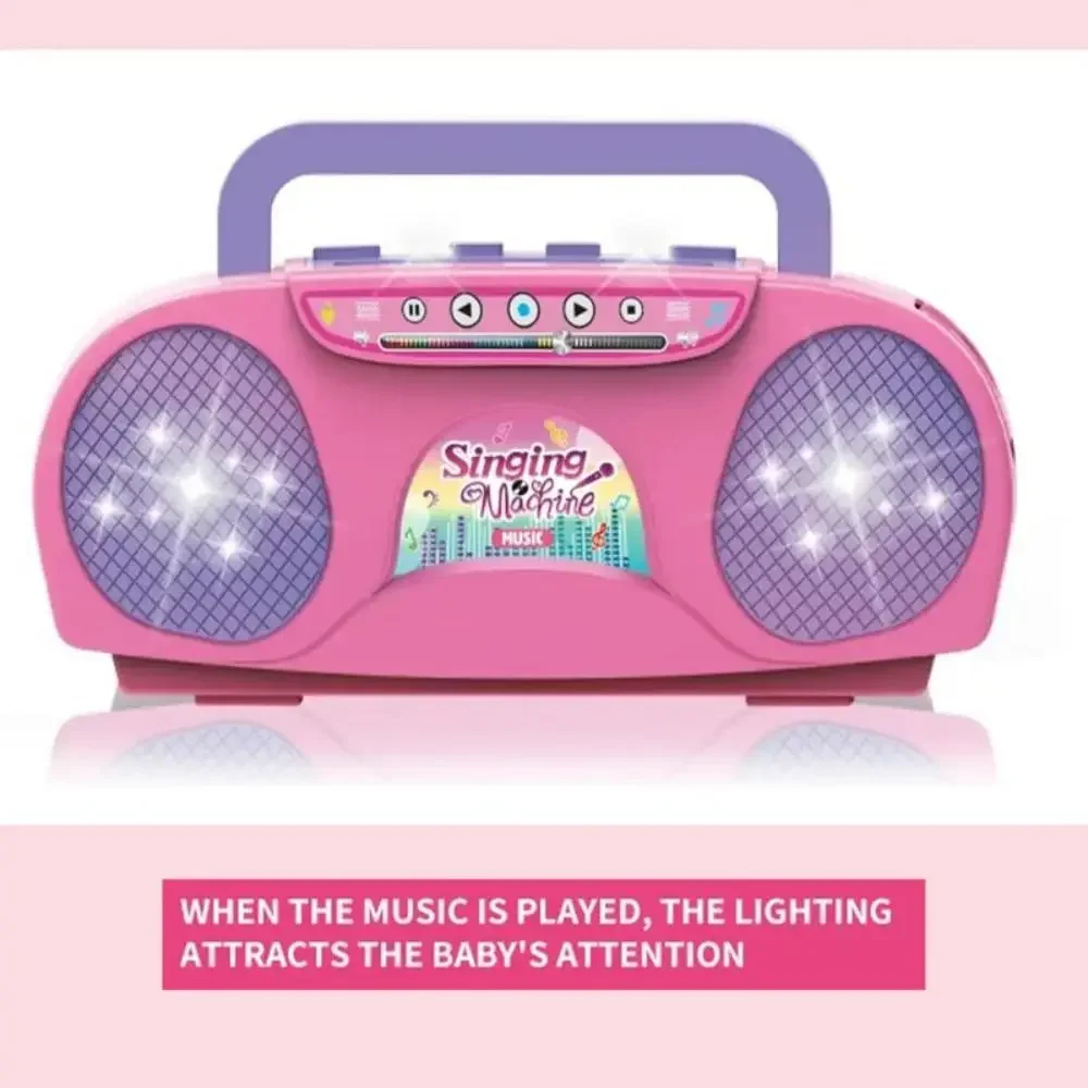 Karaoke Machine with Microphon - đánh giá và giá Kids Microphone Karaoke