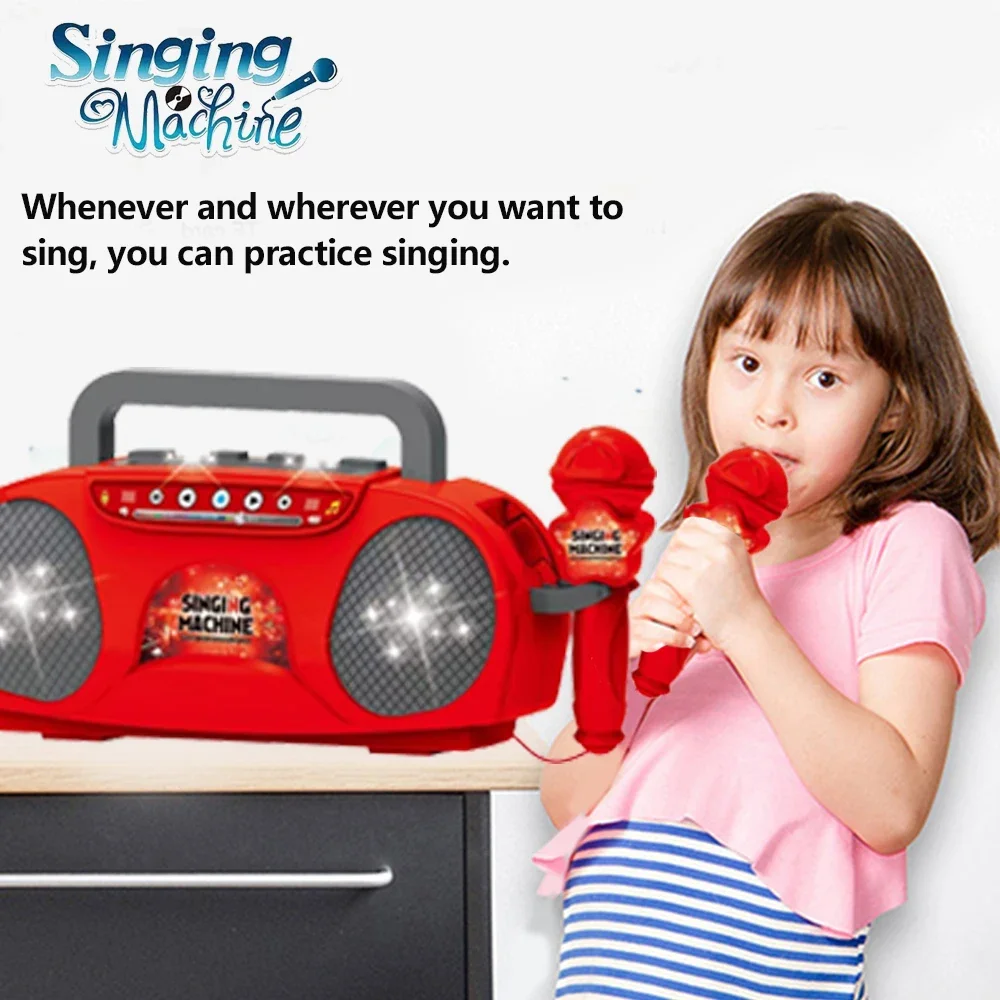 Karaoke Machine with Microphon - đánh giá và giá Kids Microphone Karaoke