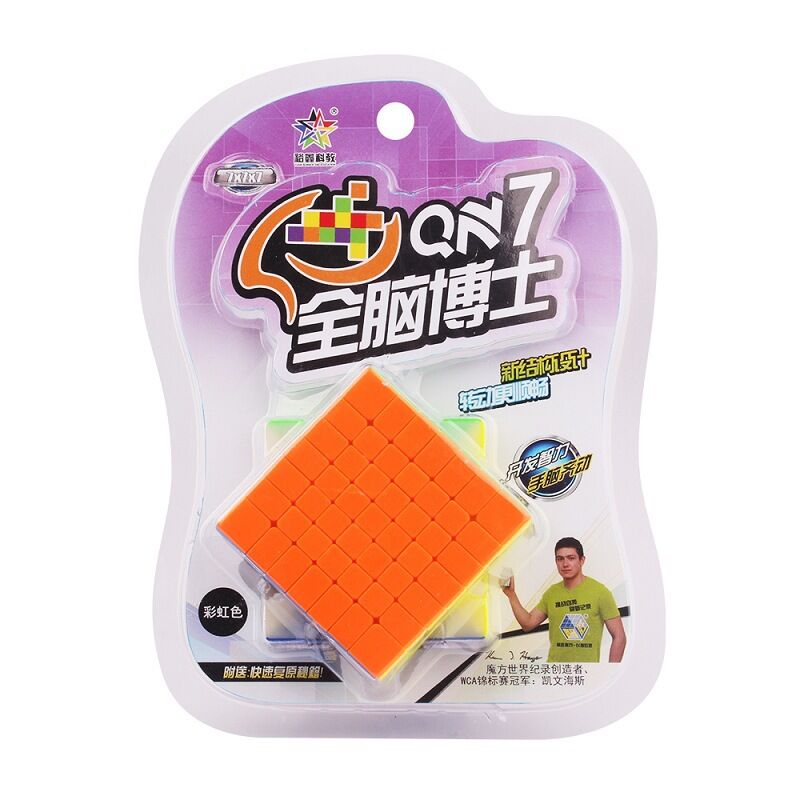 Zhisheng Yuxin QN 7x7x7 Sticke - đánh giá và giá Kids Toys Packaging