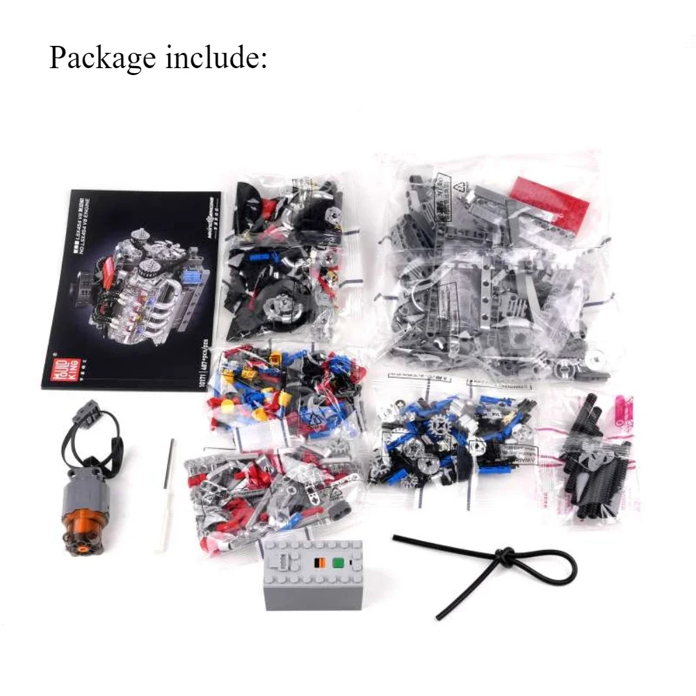 MOULD KING 10171 Technical Mot - đánh giá và giá Kids Toys Lego